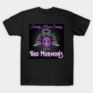 Bad Mormons Podcast Logo T-Shirt